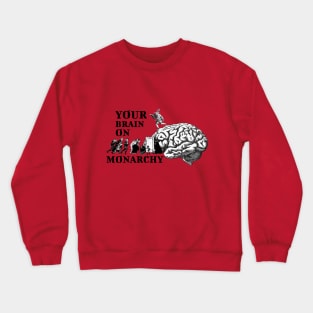 YOUR BRAIN ON MONARCHY #3 Crewneck Sweatshirt